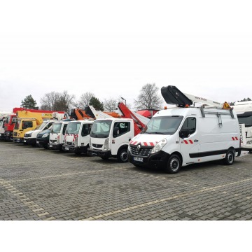 Renault Master - Zwyżka Podnośnik Koszowy KAT B Do 3.5tony 12.5m KLUBB K32 UDT P7