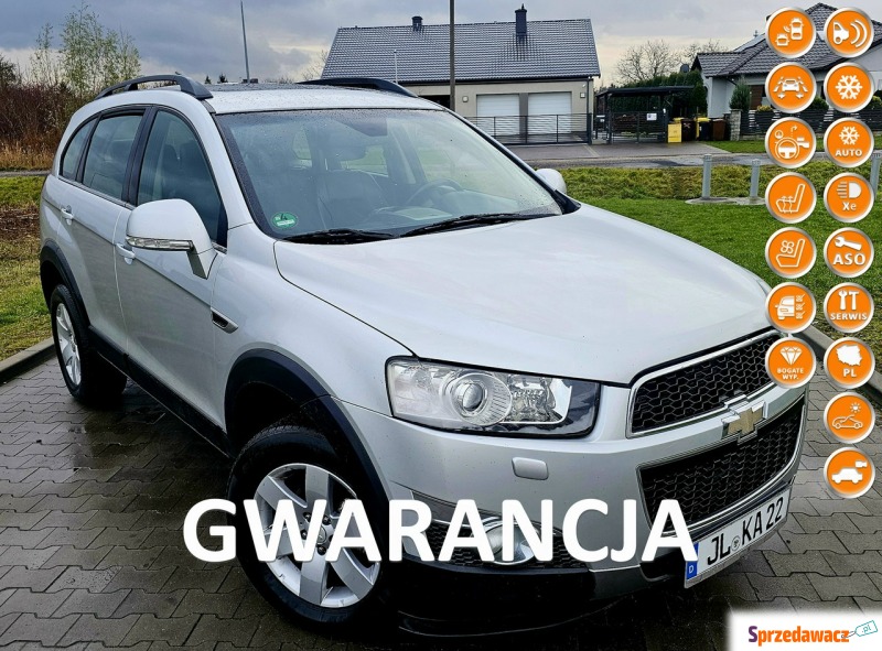 Chevrolet Captiva  SUV 2012,  2.4 benzyna - Na sprzedaż za 29 900 zł - Grudziądz