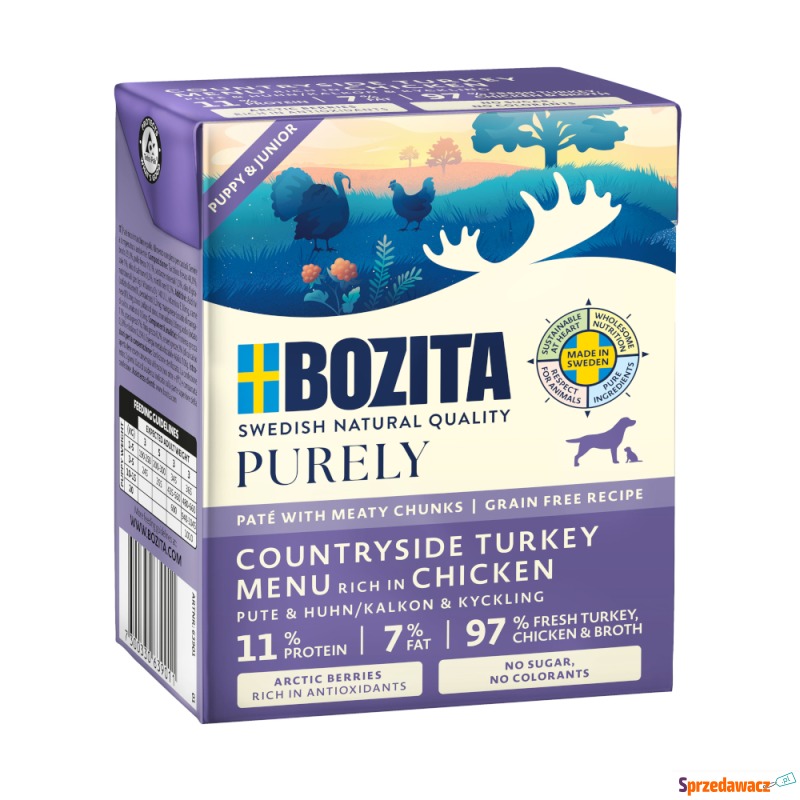 Bozita Purely Paté 6 x 370 g -...