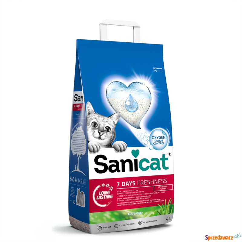Sanicat 7 Days Aloe Vera, żwirek...