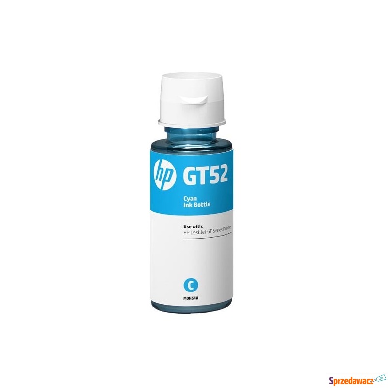 Oryginalny tusz HP GT52 błękitny...