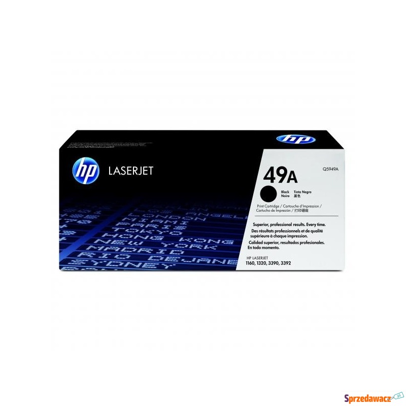 HP oryginalny toner Q5949A, black, 2500s, 49A,... - Tusze, tonery - Lublin