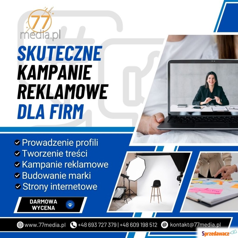 Twoja reklama w sieci? Zrobimy to za Ciebie!... - Reklama, marketing - Wrocław