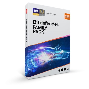 Ochrona i bezpieczeństwo danych Bitdefender Family Pack ESD - licencja na 2 lata