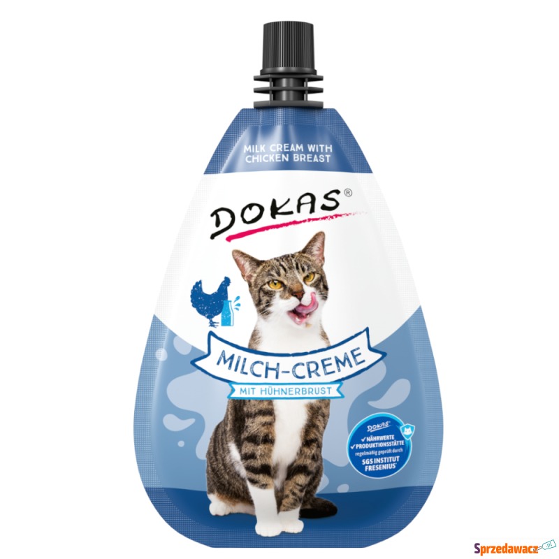 Dokas mleczny krem z piersią z...