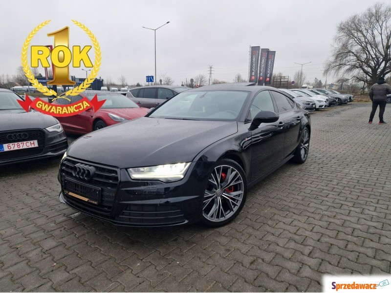 Audi A7  Sedan/Limuzyna 2016,  3.0 benzyna, automat - Na sprzedaż za 105 900 zł - Żory