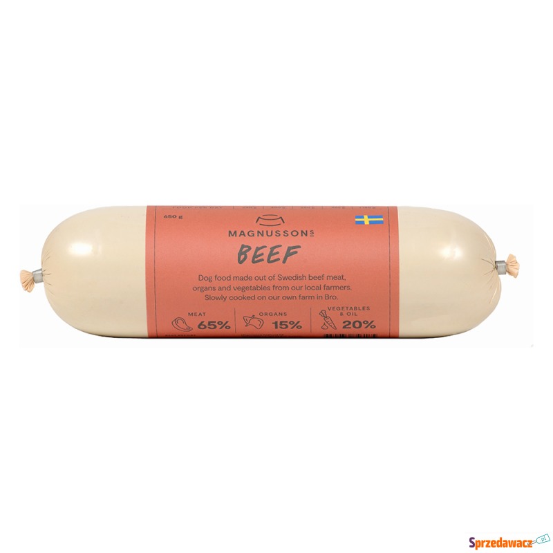 Korzystny pakiet Magnusson, 24 x 650 g - Wołowina - Karmy dla psów - Kętrzyn