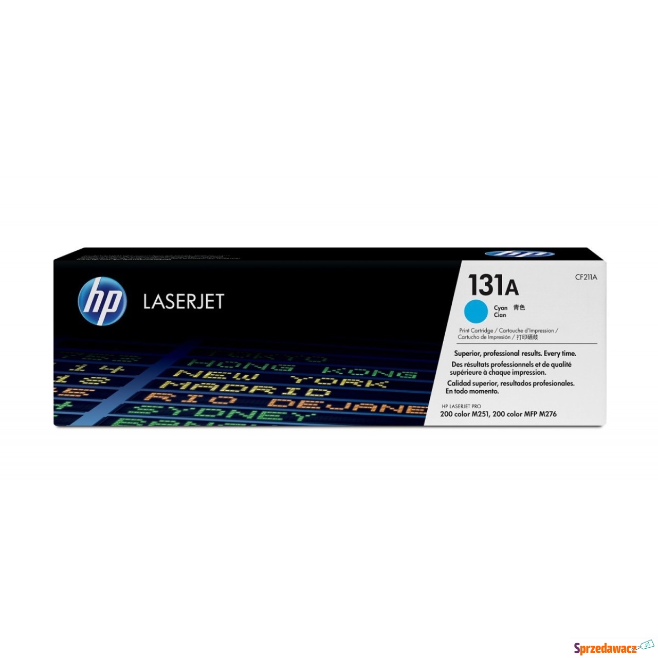 Oryginalny toner HP 131A błękitny...