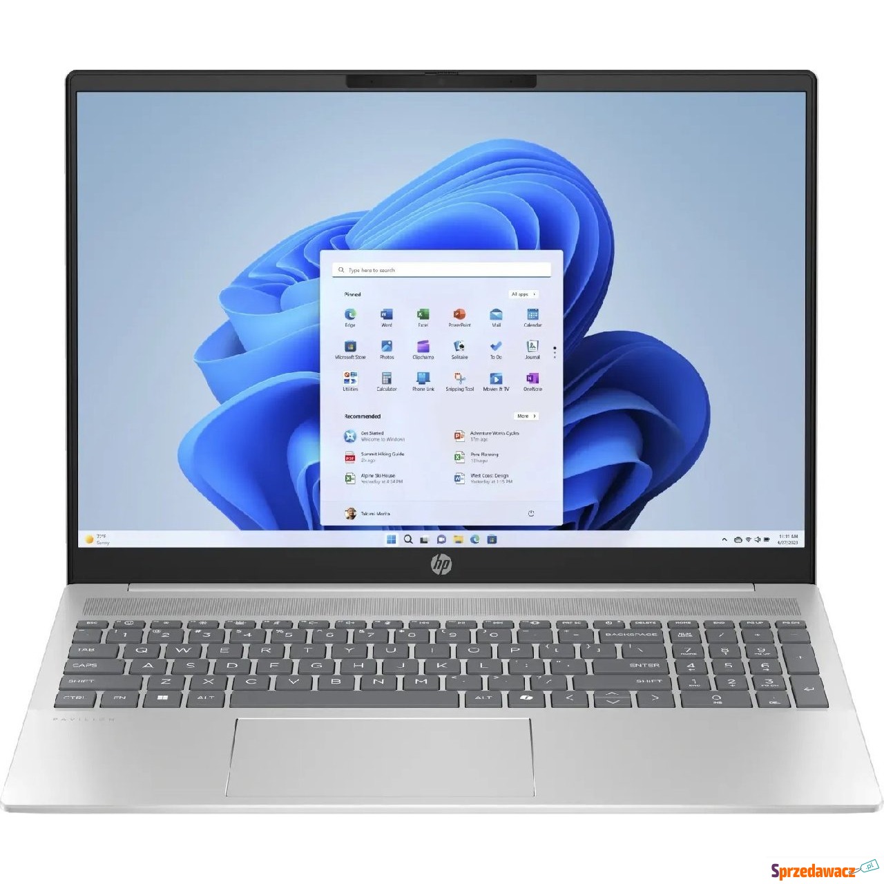 Laptop HP Pavilion 16-ag0003nw...