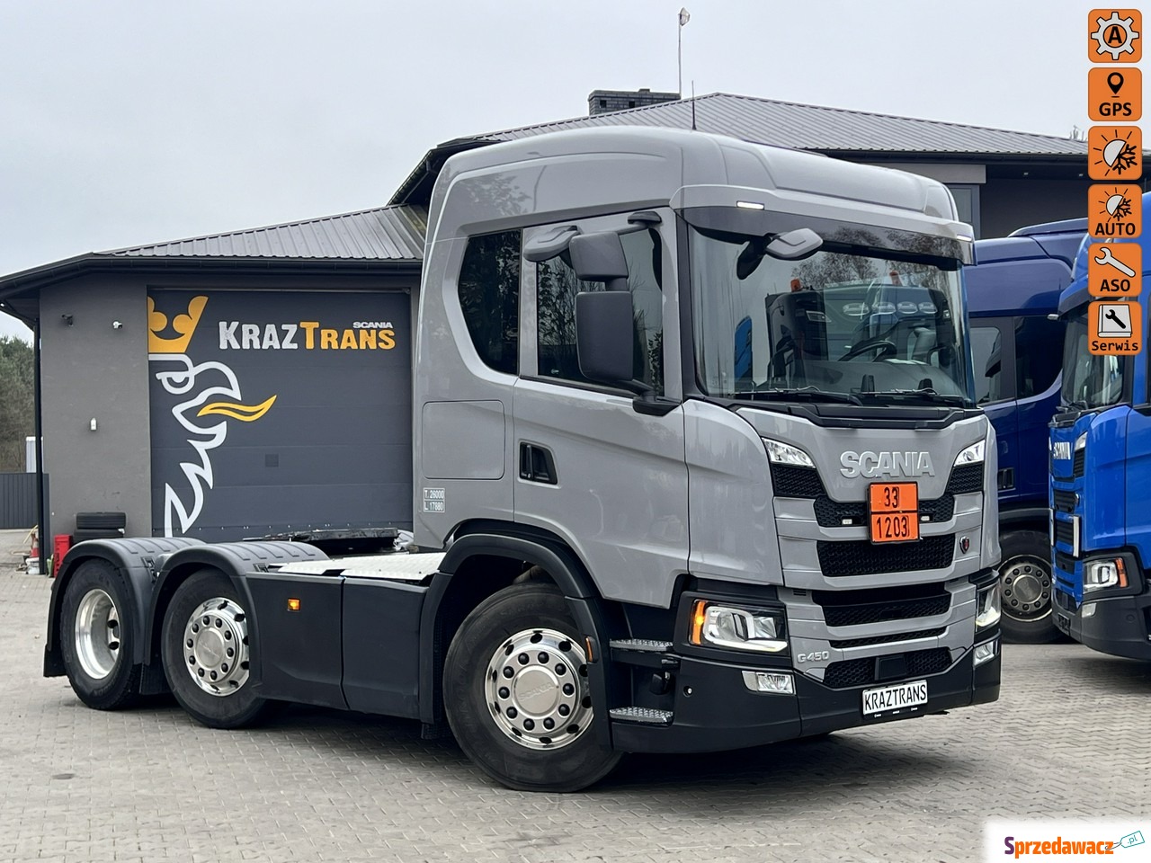 Scania pusher 6x2/4 g450 r450 ...