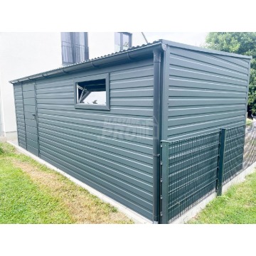 Domek ogrodowy 5x3 2x drzwi 2x okna   antracyt... - Altany, domki, namioty - Nowy Sącz - zdjęcie 7