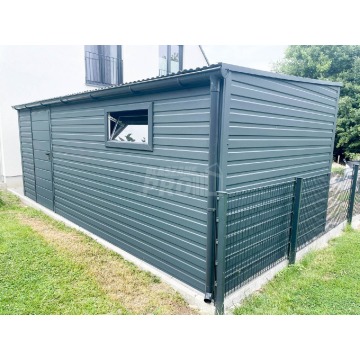 Domek ogrodowy 5x3 2x drzwi 2x okna   antracyt... - Altany, domki, namioty - Nowy Sącz - zdjęcie 8