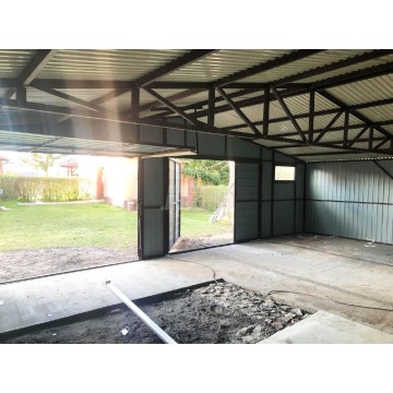 Garaż blaszany 9x6 2x Brama + Drzwi + okno dr... - Garaże i wiaty - Radom - zdjęcie 3