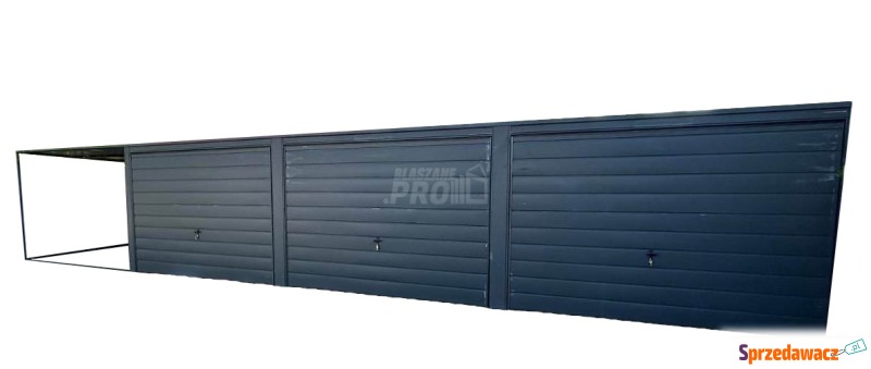 Garaż blaszany 9x5,5 + wiata 3x5,5...