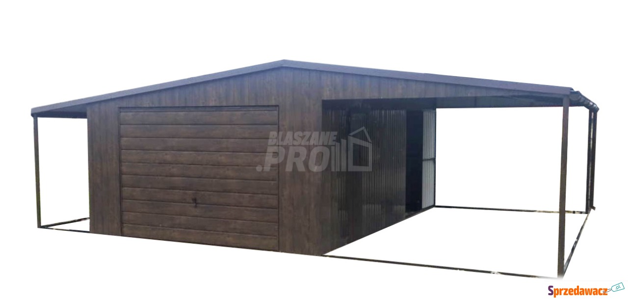 Garaż Blaszany 4x6 + 2x Wiata 4x6...