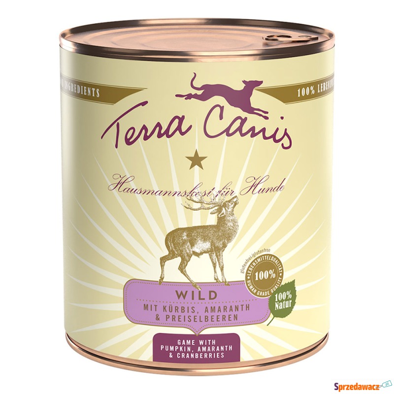 Terra Canis, 6 x 800 g - Dziczyzna...