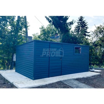 Schowek domek ogrodowy 4,5m x 3m spad w tył drzwi... - Altany, domki, namioty - Kościerzyna - zdjęcie 4