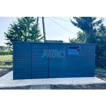 Schowek domek ogrodowy 4,5m x 3m spad w tył drzwi... - Altany, domki, namioty - Kościerzyna - zdjęcie 6
