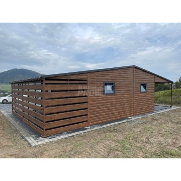 Garaż blaszany 6x6 2x wiata 3x6 2x Brama uchylna... - Garaże i wiaty - Kłodzko - zdjęcie 4