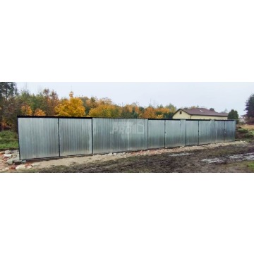 Garaż Blaszany RZĄD 17,5m x 5m - spad tył 4x... - Garaże i wiaty - Sanok - zdjęcie 7