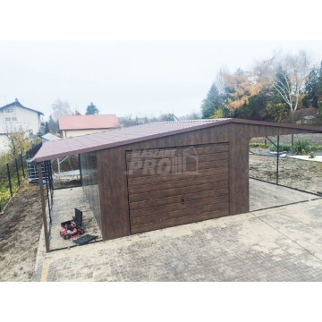 Garaż Blaszany 4x6 + 2x Wiata 4x6 1,5x6 Brama... - Garaże i wiaty - Kwidzyn - zdjęcie 3