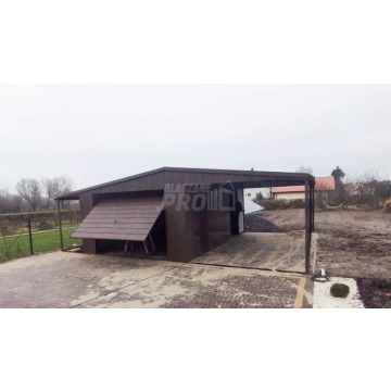 Garaż Blaszany 4x6 + 2x Wiata 4x6 1,5x6 Brama... - Garaże i wiaty - Kwidzyn - zdjęcie 6