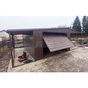 Garaż Blaszany 4x6 + 2x Wiata 4x6 1,5x6 Brama... - Garaże i wiaty - Kwidzyn - zdjęcie 2