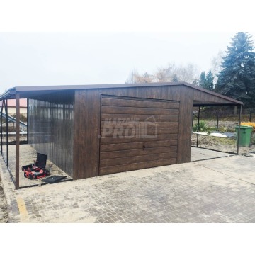 Garaż Blaszany 4x6 + 2x Wiata 4x6 1,5x6 Brama... - Garaże i wiaty - Kwidzyn - zdjęcie 8