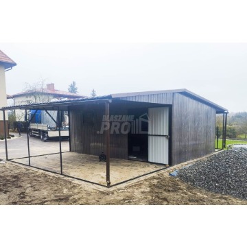 Garaż Blaszany 4x6 + 2x Wiata 4x6 1,5x6 Brama... - Garaże i wiaty - Kwidzyn - zdjęcie 5
