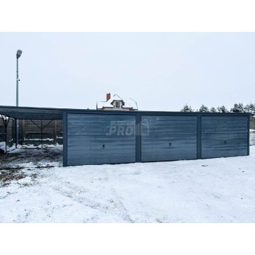Garaż Blaszany 9x6 wiata 3x6 3x Brama uchylna... - Garaże i wiaty - Zgorzelec - zdjęcie 2