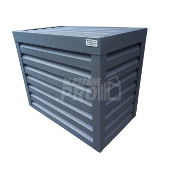 Osłona klimatyzatora - pompy ciepła 80x40x70 cm antracyt GP295