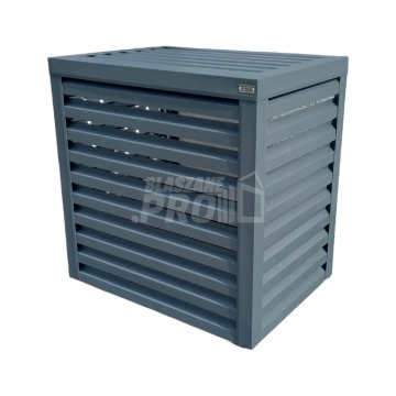 Osłona klimatyzatora - pompy ciepła 80x50x130 cm antracyt GP299