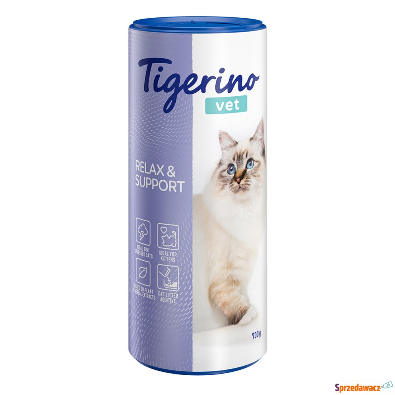 Tigerino Vet Relax & Support, dodatek do żwirku... - Żwirki do kuwety - Bydgoszcz