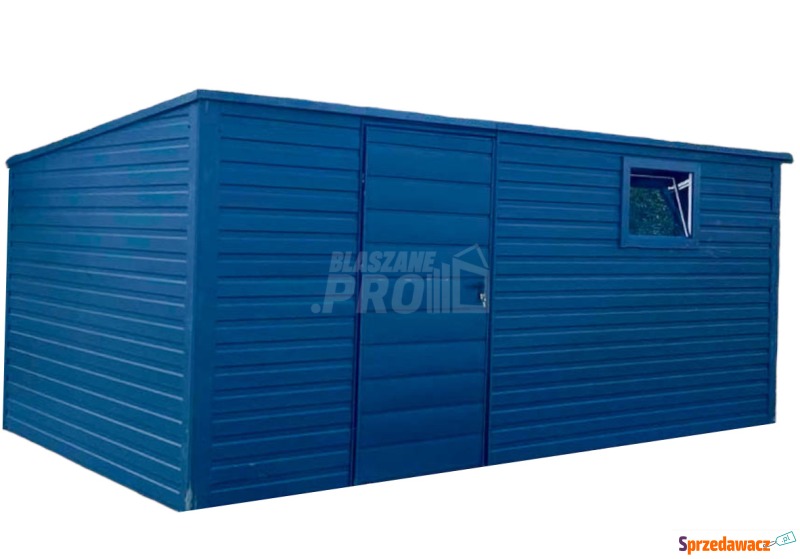 Schowek domek ogrodowy 4,5m x 3m spad w tył drzwi... - Altany, domki, namioty - Kościerzyna