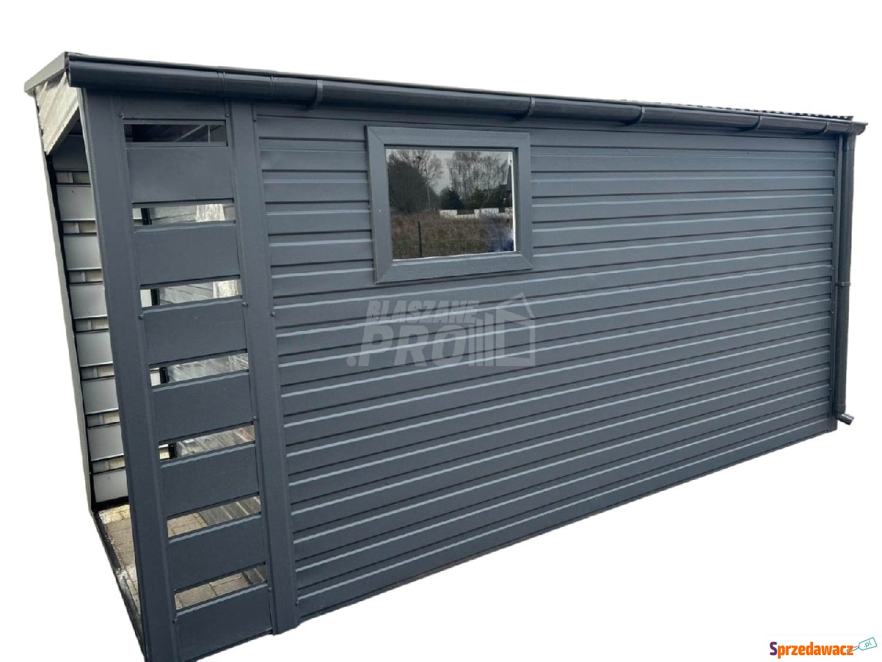 Domek Ogrodowy Schowek 2x4 + wiata...