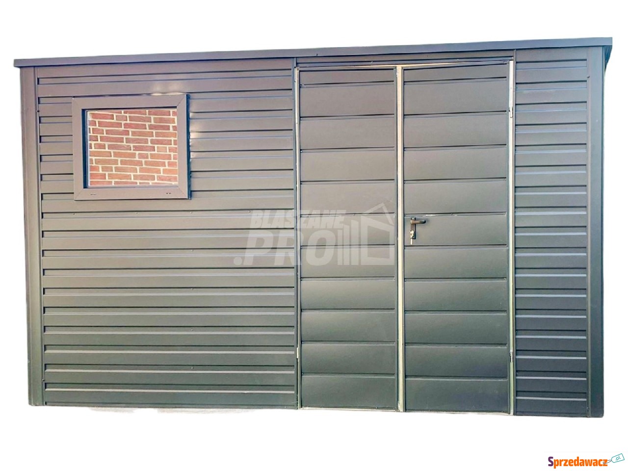 Schowek Domek Ogrodowy 4,5x4m Brama...