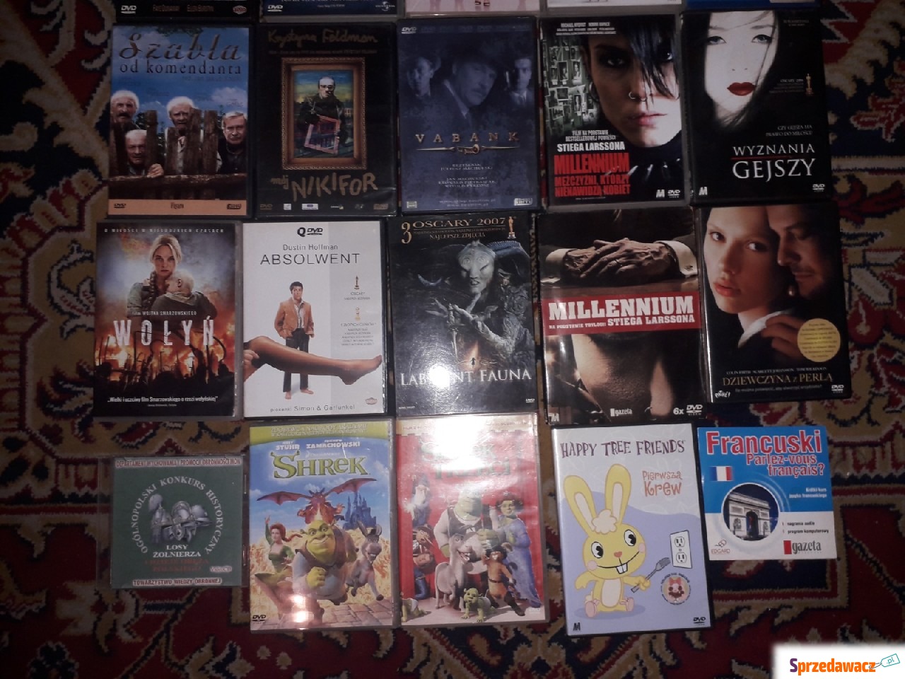 Płyty DVD super stan
