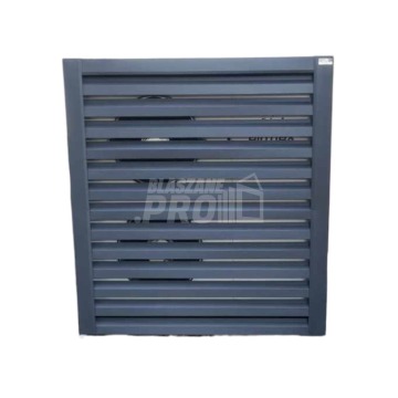 Osłona pompy ciepła 90x50x150 cm antracyt GP324