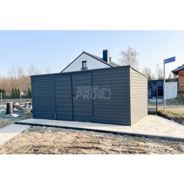 Domek Ogrodowy Schowek 5,5 x 3 brama dwuskrzy... - Altany, domki, namioty - Sopot - zdjęcie 2