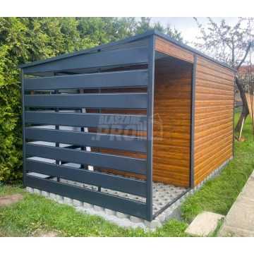 Schowek Domek Ogrodowy 3x2m + Wiata 1,5m drzwi... - Altany, domki, namioty - Cieszyn - zdjęcie 2