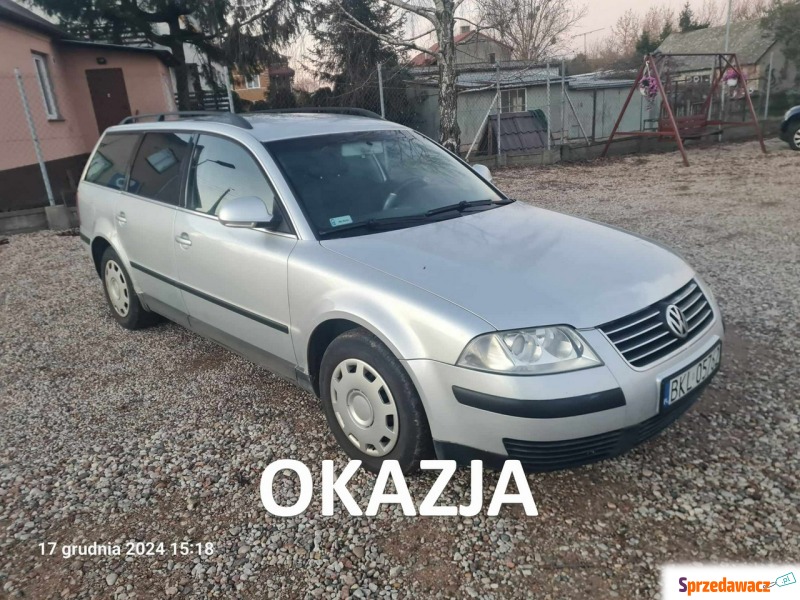 Volkswagen Passat 2004,  1.9 diesel - Na sprzedaż za 4 500,00 zł - Grajewo