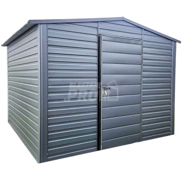 Schowek - Domek ogrodowy 3x3m - drzwi - antracyt - dach dwuspadowy  GP429