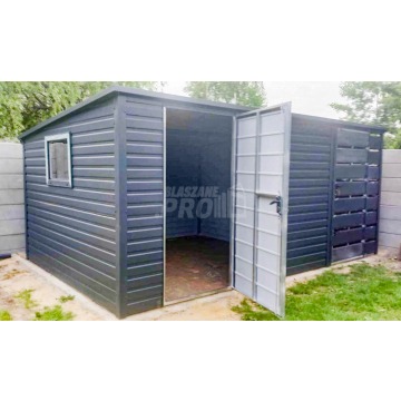 Schowek Domek Ogrodowy 4x2,5 + Wiata 1,5m 2x Drzwi... - Altany, domki, namioty - Siedlce - zdjęcie 4