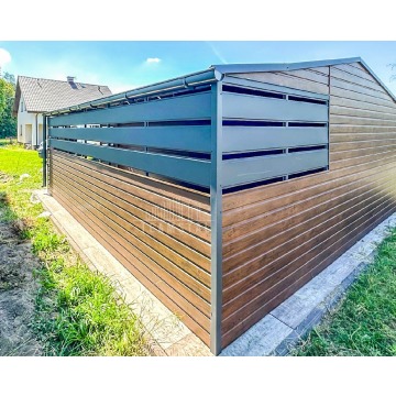 Garaz Blaszany 4,5x6m + Wiata 2m 2x Drzwi Okno... - Garaże i wiaty - Słupsk - zdjęcie 7