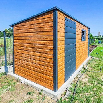 Schowek Domek ogrodowy 4x2 + wiata 0,5m Drzwi... - Altany, domki, namioty - Sopot - zdjęcie 2