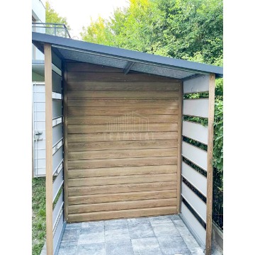 Schowek domek ogrodowy 2x2m + wiata 0,8m drzwi... - Altany, domki, namioty - Lubin - zdjęcie 5
