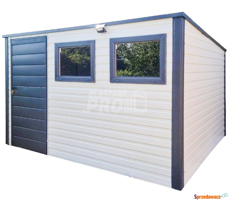 Schowek domek ogrodowy 3,5x2,5m drzwi 2x okno... - Altany, domki, namioty - Radom