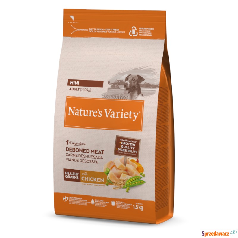 Nature's Variety Healthy Grains Mini Adult, k... - Karmy dla psów - Kielce