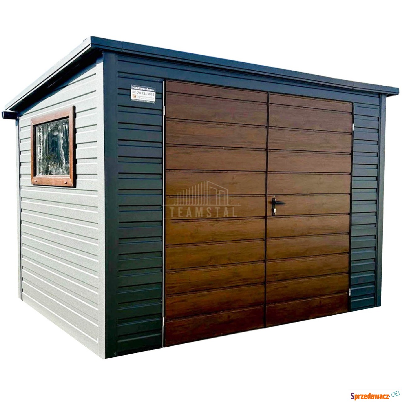Schowek Domek Ogrodowy 2,5x2m Brama...