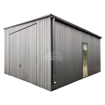 Garaż Blaszany 5x6m Brama dwuskrzydłowa Okno... - Garaże i wiaty - Chełm - zdjęcie 1